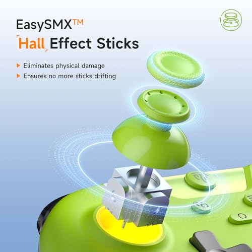 2.4g Wireless Bluetooth Gaming Controller with Hall Effect W959537