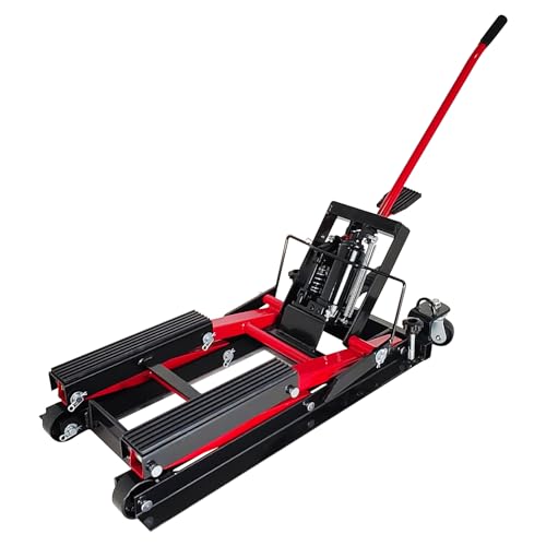1500 LBS Hydraulic Motorcycle Lift Jack with Wheels K247