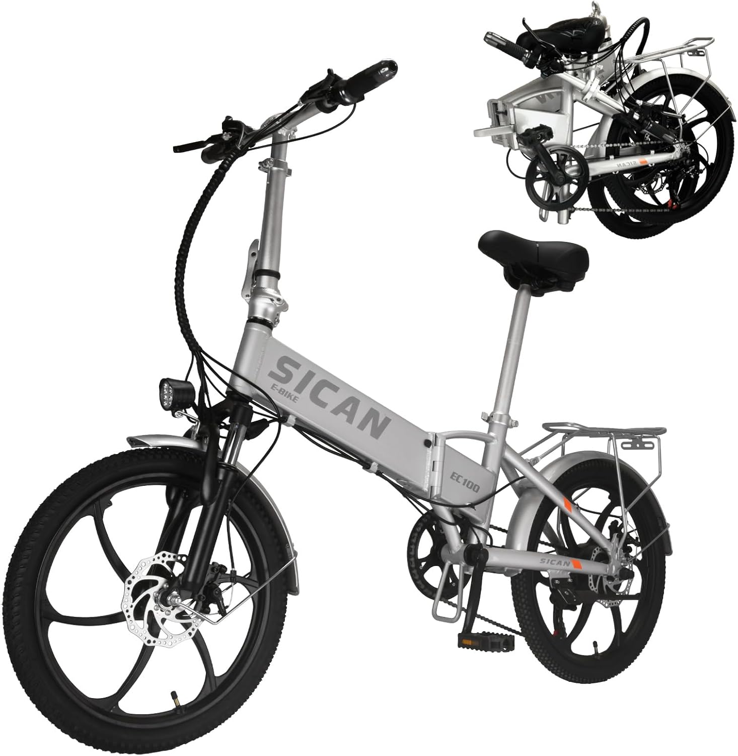 20" Tire 850W Electric Folding Bike with 48V 12Ah Battery G27147