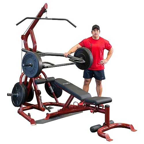 Corner Leverage Gym with Weight Bench Q520