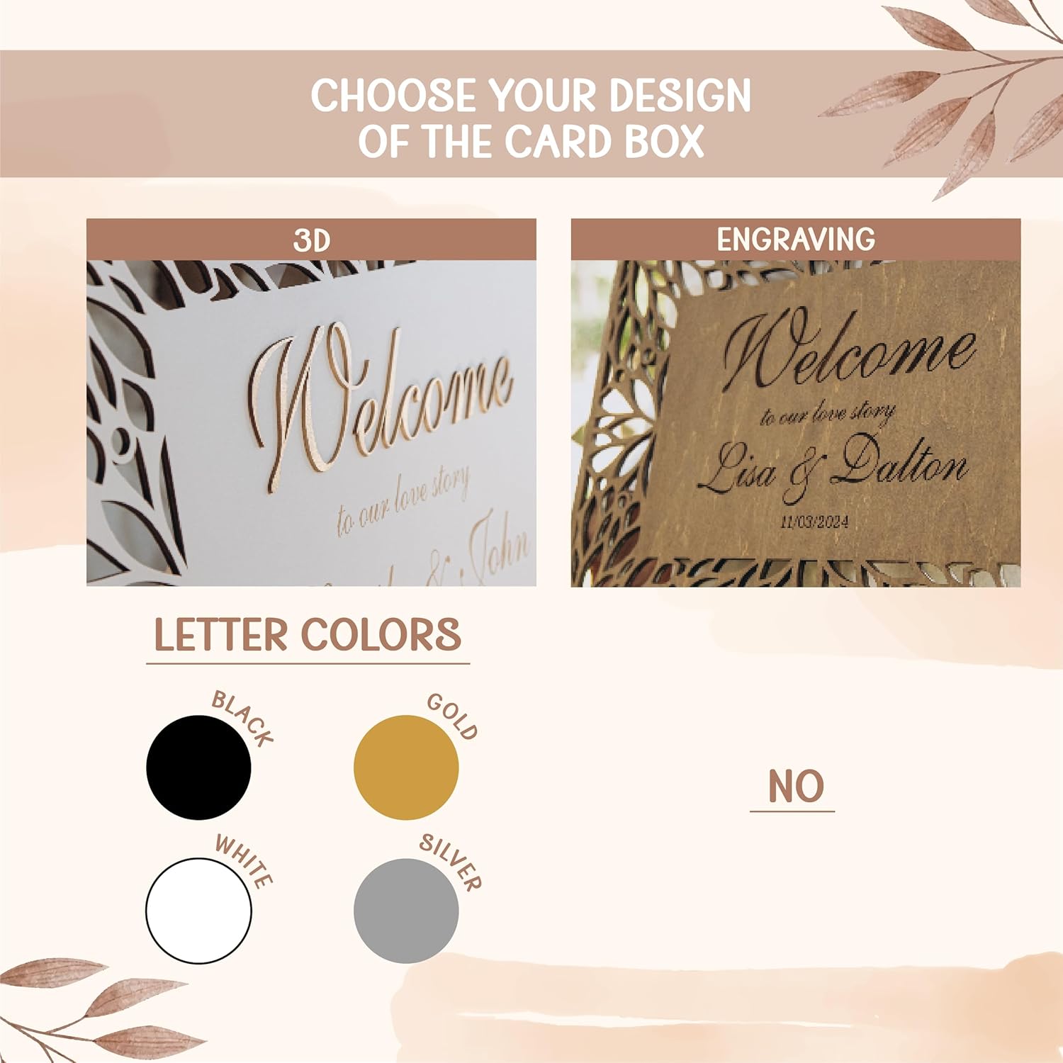 Wooden Wedding Welcome Sign Y5211