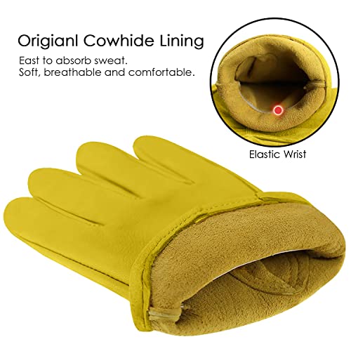 Cowhide Leather Motorcycle Gloves X9538