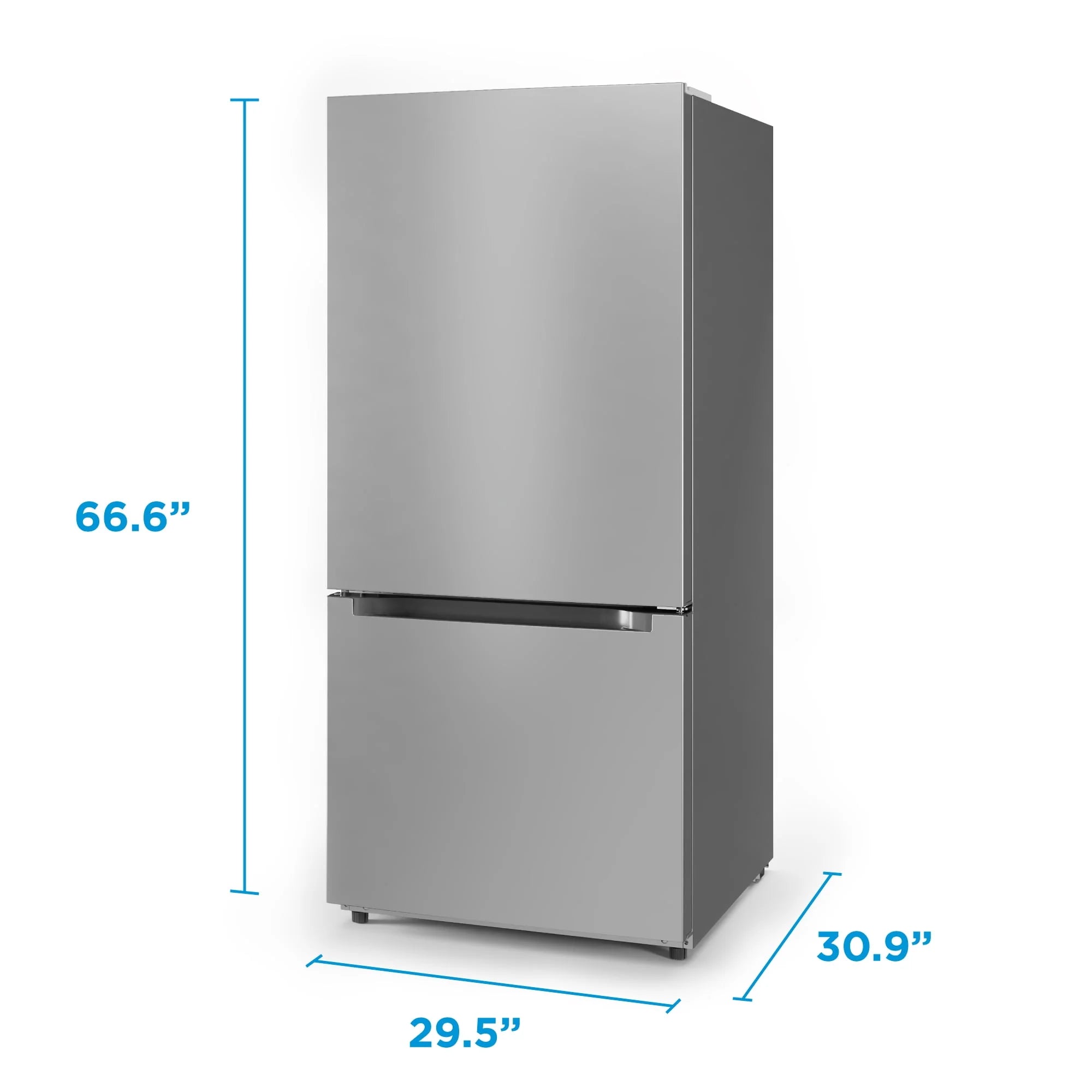 18.7-Cu. Ft. Stainless Steel Bottom Mount Refrigerator B20986