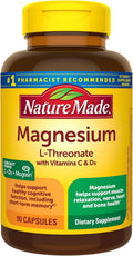 90 Capsules Magnesium L-Threonate Supplement Z3907