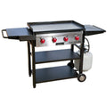 4-Burner Propane Grill and Griddle with Grill Cover J3762