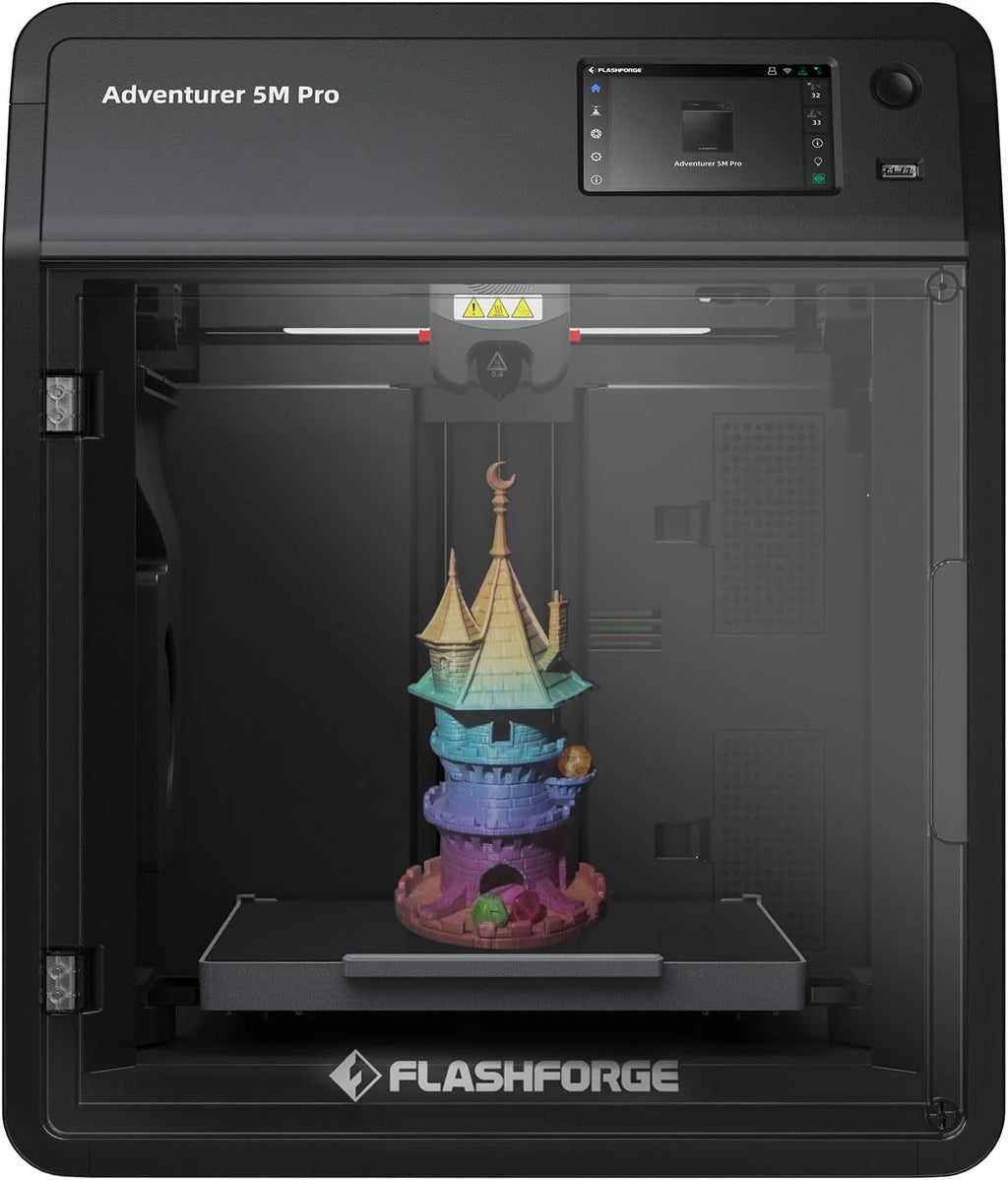 High Speed 3D Printer with Enclosed Chamber, 8.7 x 8.7 x 8.7'' F723944