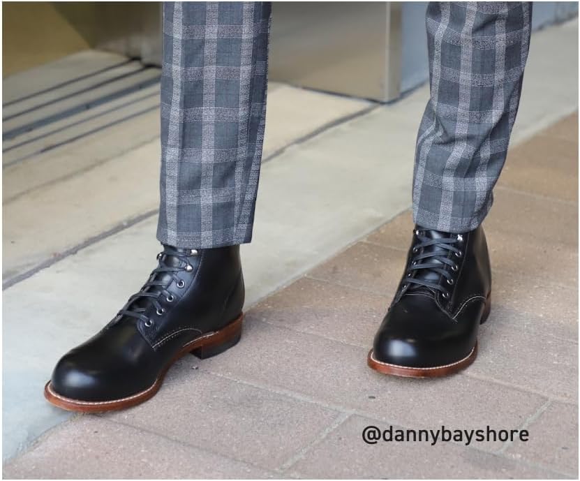 Black Leather 1000 Mile Fashion Boot S776385