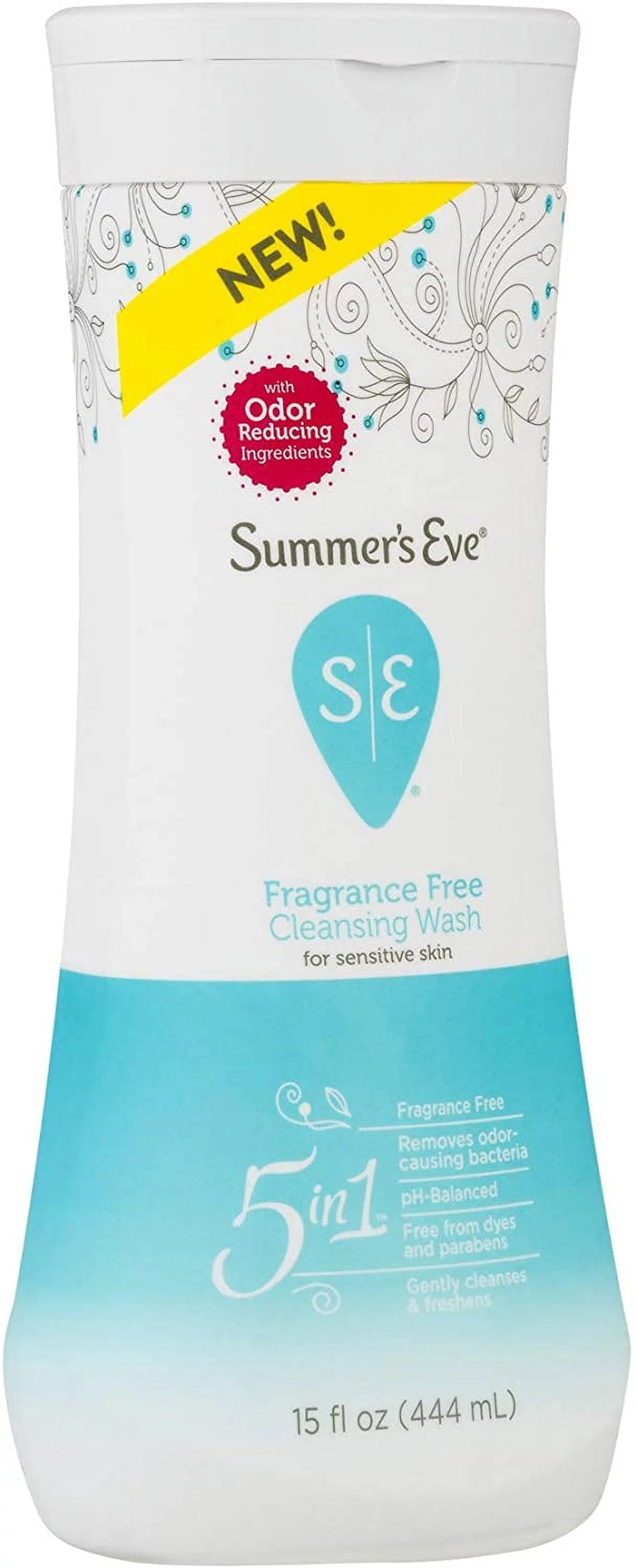 Fragrance Free Cleansing Wash, 15 Fl Oz, Pack of 3 Q481
