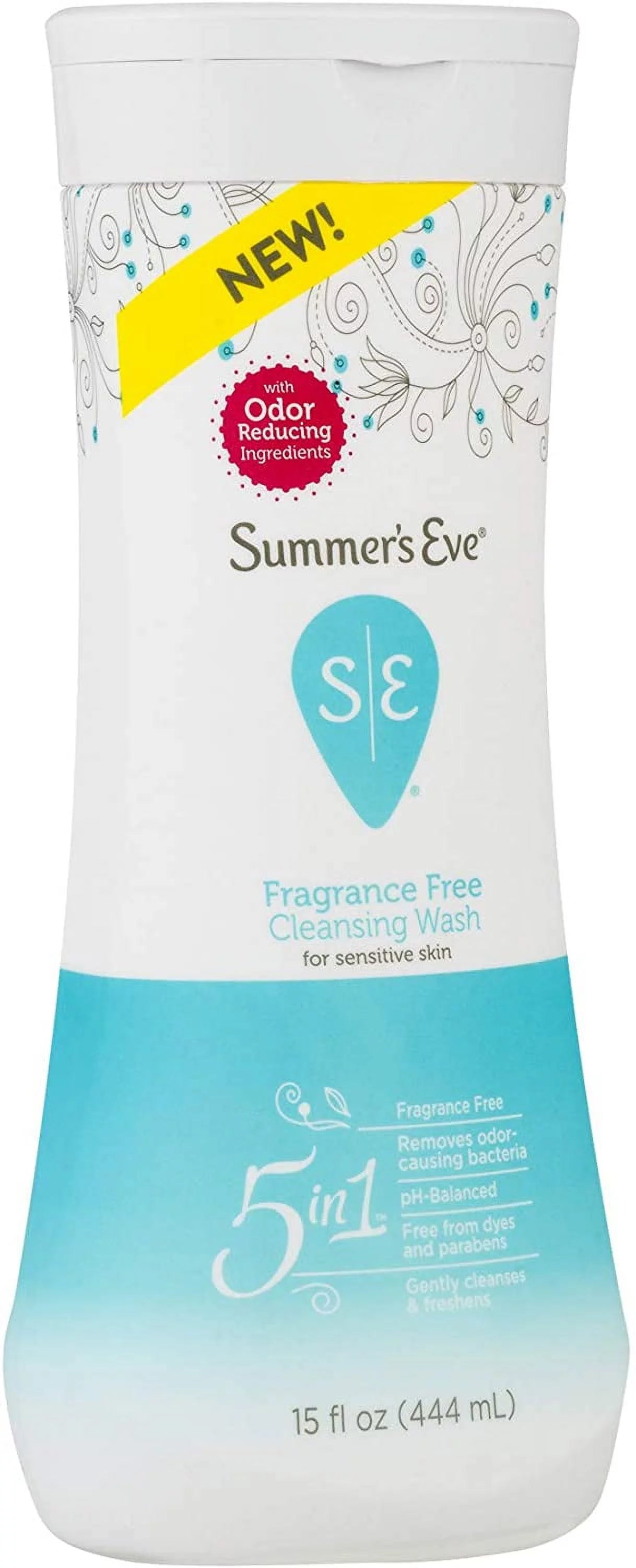 Fragrance Free Cleansing Wash, 15 Fl Oz, Pack of 3 Q481