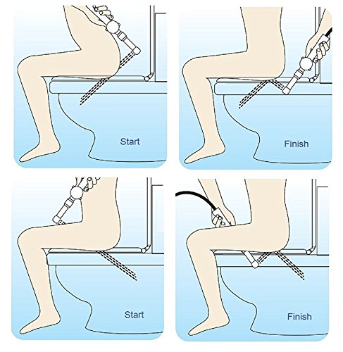Hand Held Bidet for Faucet with Dual Pressure Controls H230