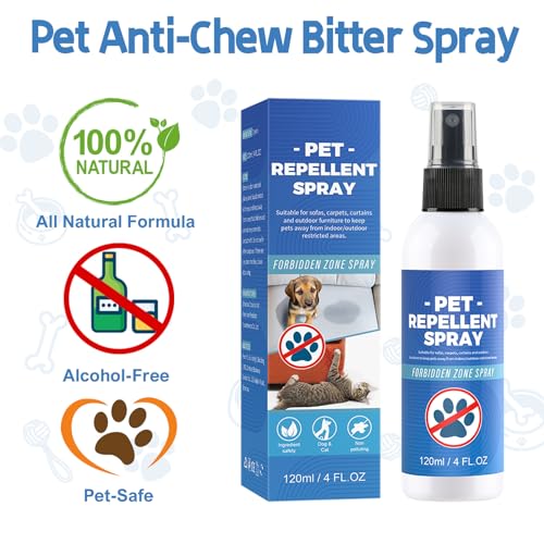 120ML No Chew Dog Deterrent Spray B6721