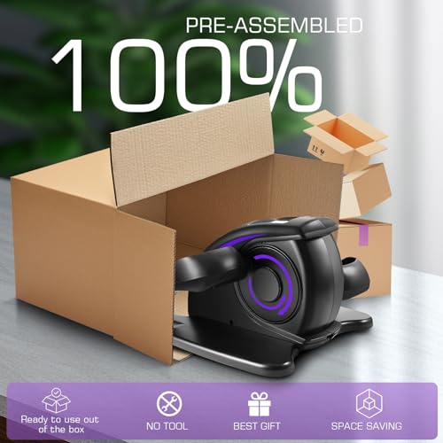 Electric Seated Pedal Exerciser with LCD Display F75881