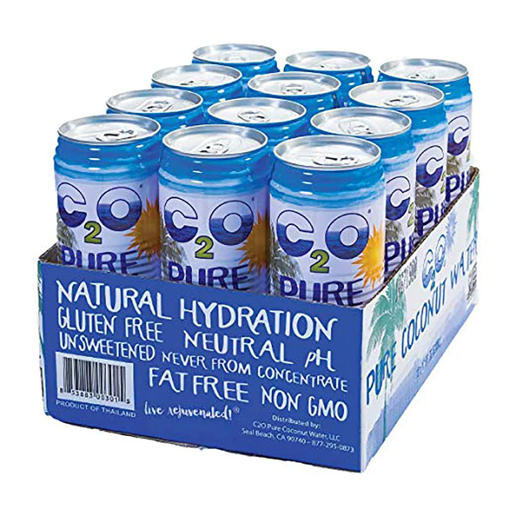 17.5 FL OZ Pack of 12 Pure Coconut Water C709
