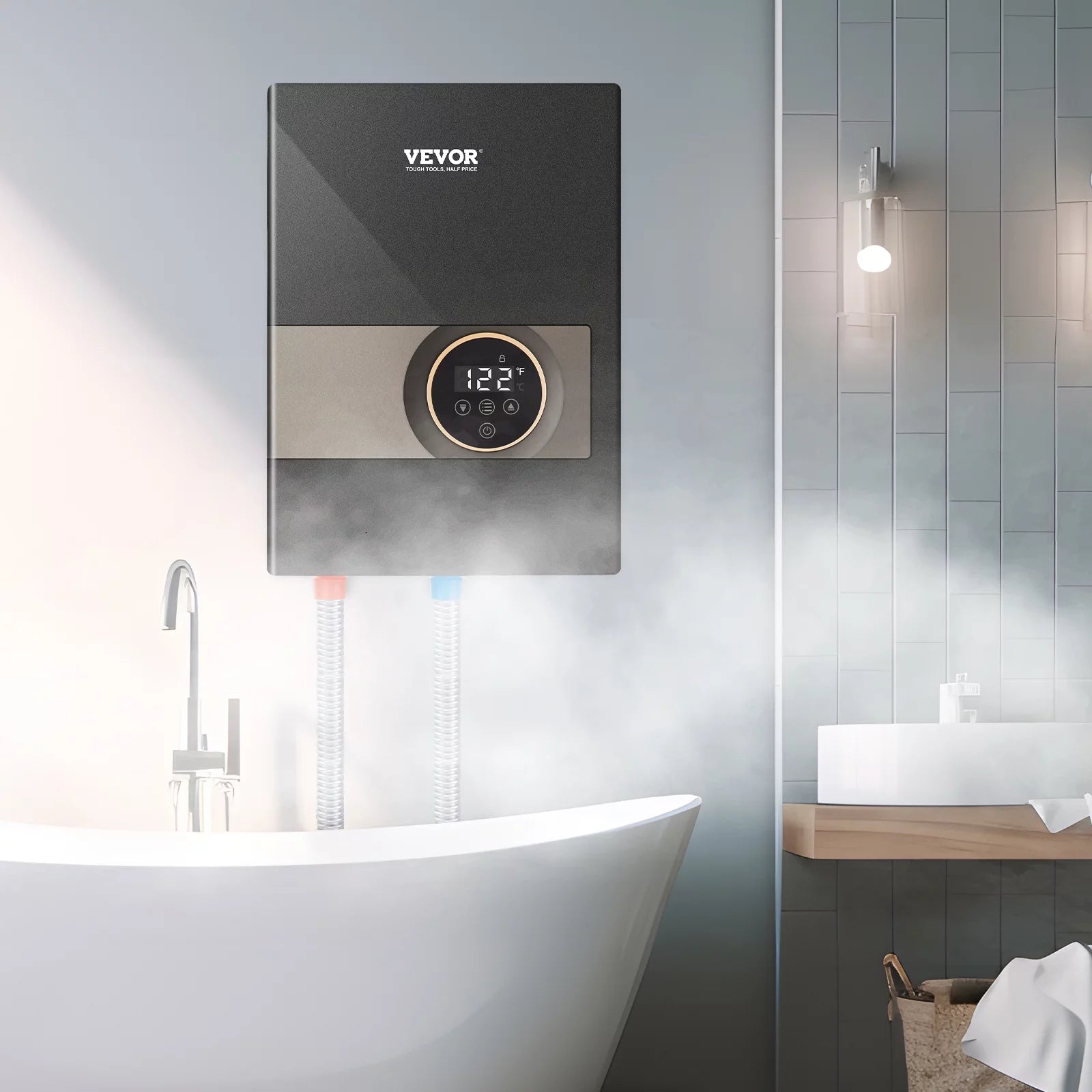 8KW Instant Hot Tankless Electric Water Heater R716