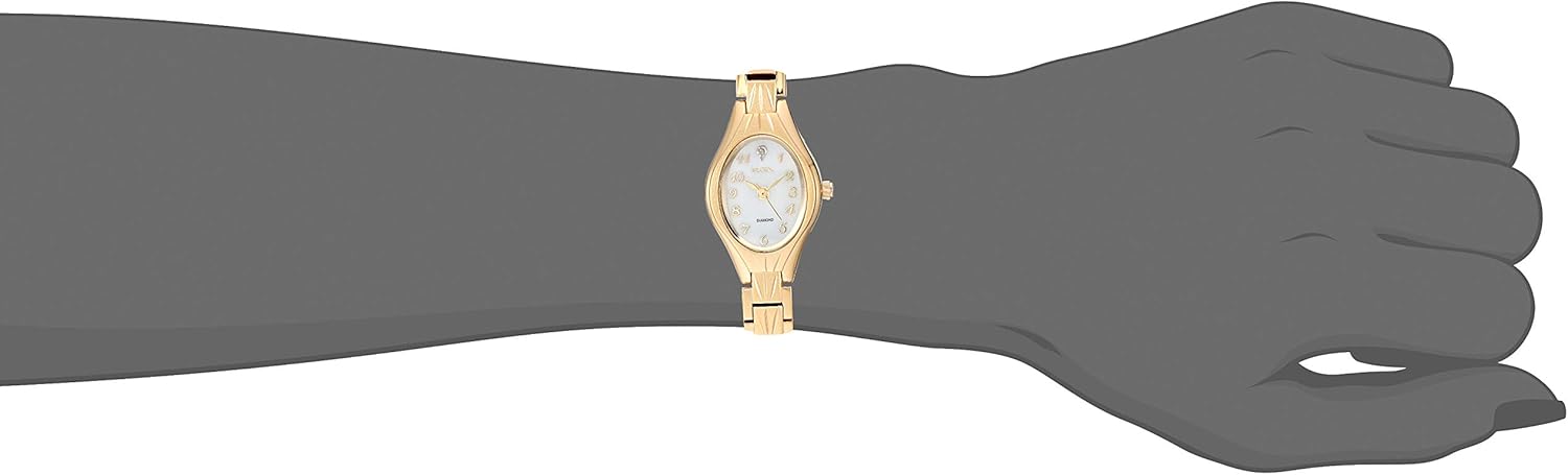 Gold Analog Quartz Watch V322