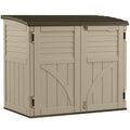 Resin Horizontal Storage Shed K9018