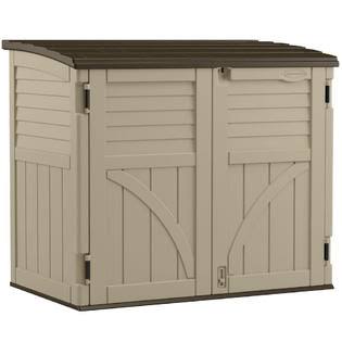 Resin Horizontal Storage Shed K9018