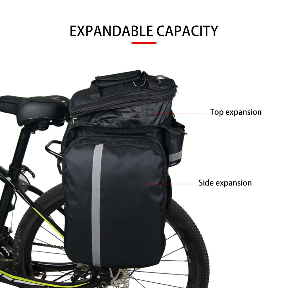 Expandable Rear Seat Bag with Rain Cover C5485