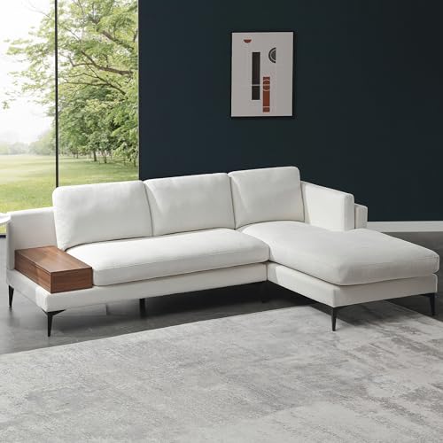 Beige Linen Modular Sectional Sofa J985