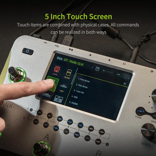 Multi-Effects Guitar Pedal with 80 Presets E83907