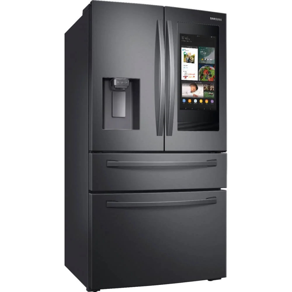 Black Stainless 22.2 Cu. Ft. 4-Door French Door Refrigerator E875735
