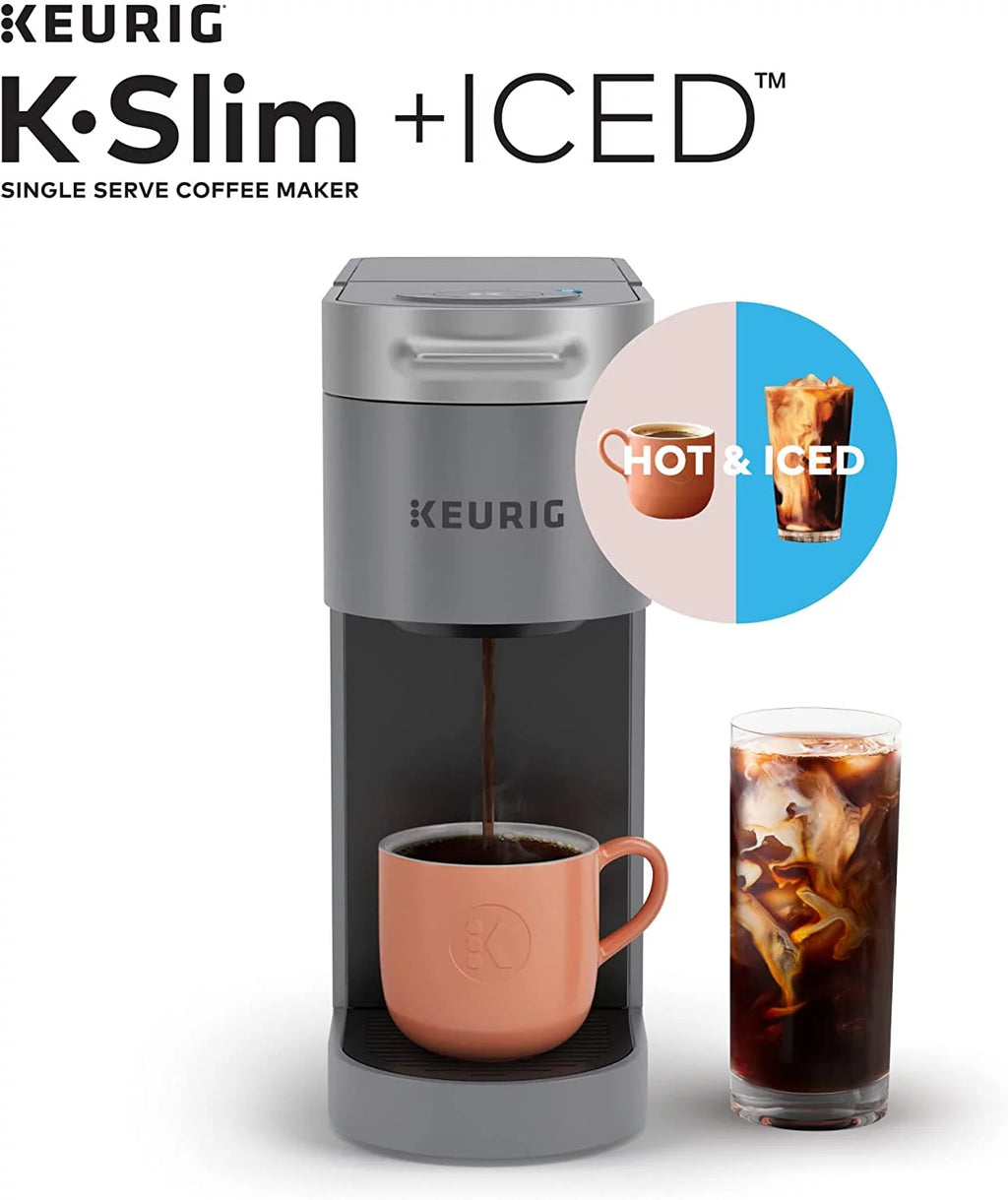 Gray Single Serve Coffee Maker Y6552