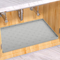 Grey Waterproof Under Sink Mat 22 x 14 inches L97228