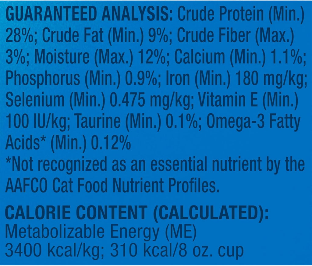 12 lb Dry Cat Food with Chicken, Beef & Salmon Flavors Y21908