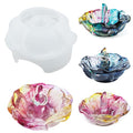 White Resin Mold for Bowl Dish Candle Holder Jewelry Tray L284497