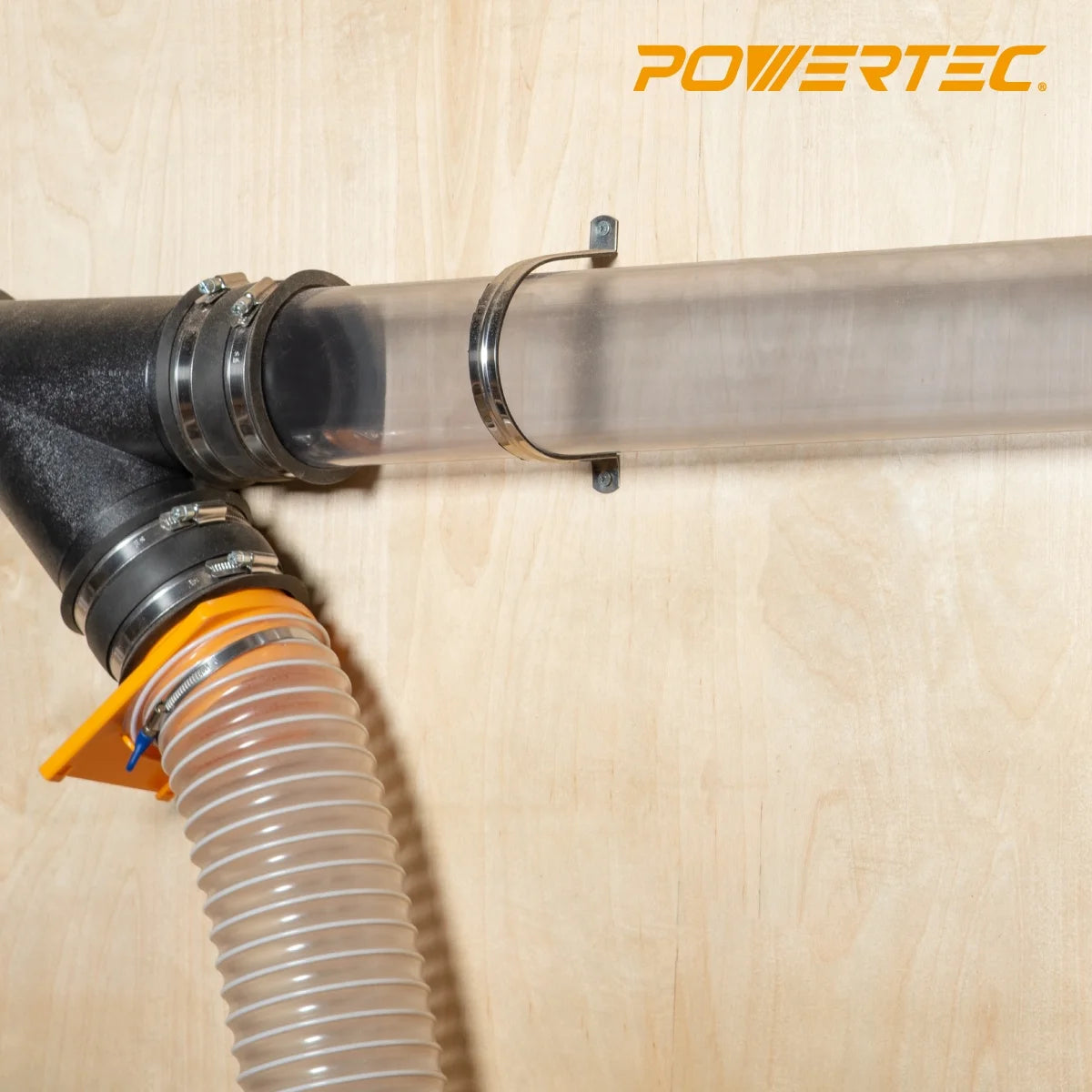 Clear PVC Dust Collection Pipe K6424