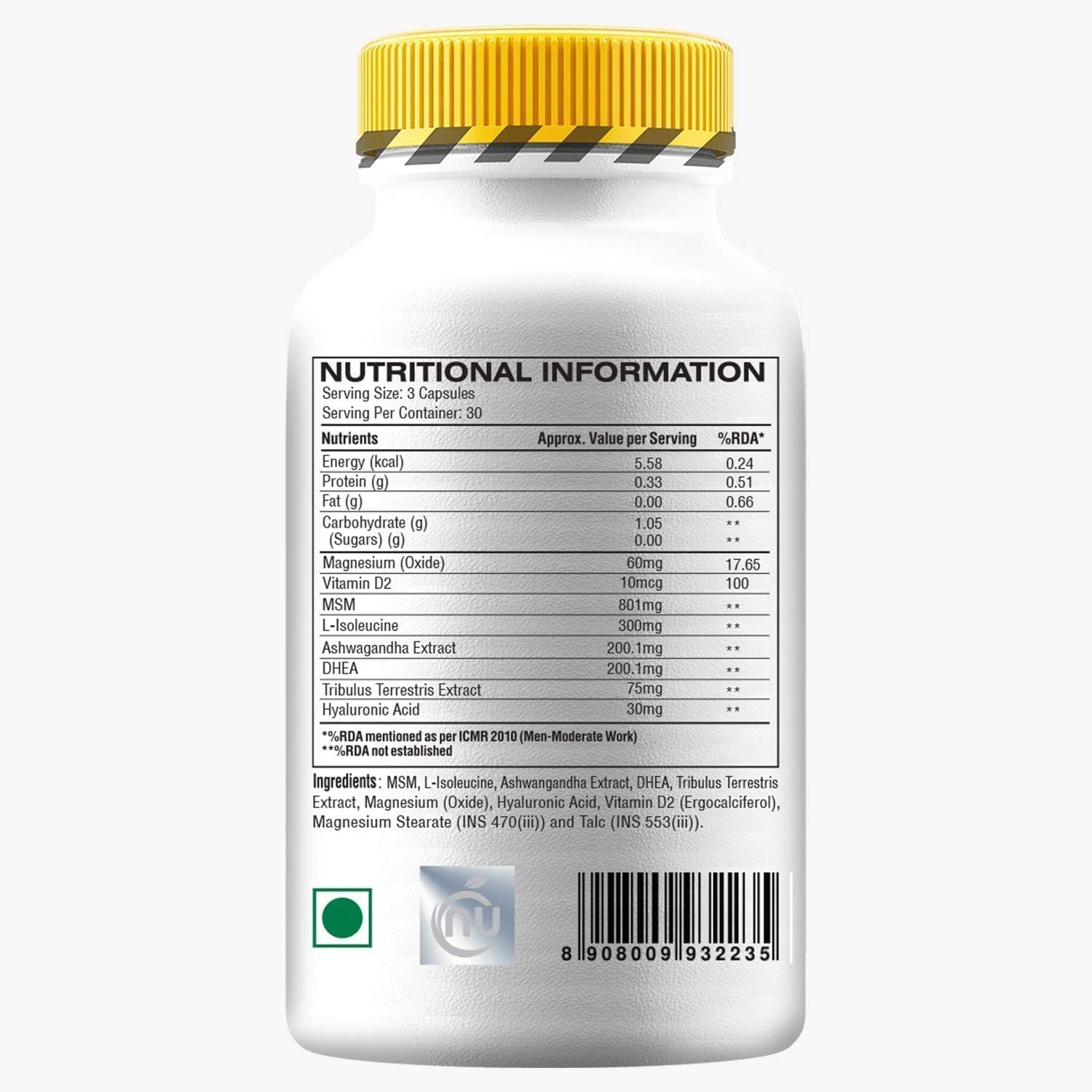 90 Capsule Muscle Builder F118282