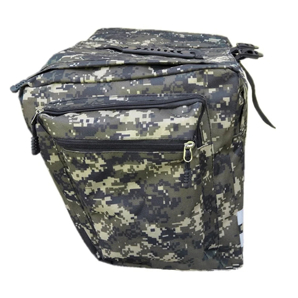 Rear Seat Bag Cycling Bike Rack Double Pannier Bag X2855