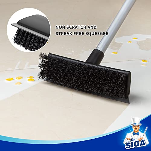 Unflagged Bristle Silicone Blade Broom X149