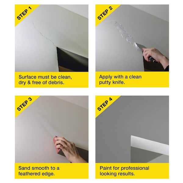 White Lightweight Spackling E922