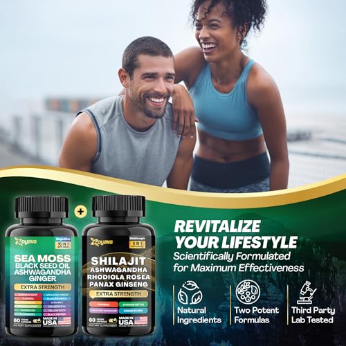 Sea Moss and Shilajit Bundle (2 Pack) X971026
