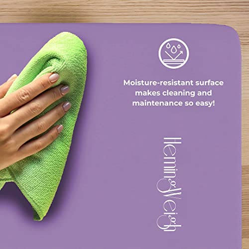 Extra Thick Yoga Mat with Strap, 72x23 in Non-slip Exercise Mat, 1/2 Inch S9274