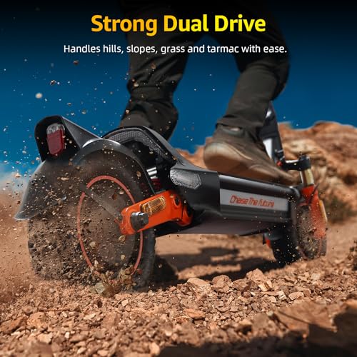 10.5'' Off Road Tires Dual Motor Electric Scooter with 1152Wh Battery H2127