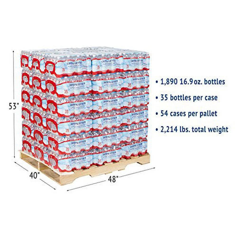 16.9 Oz Bottled Water N61660