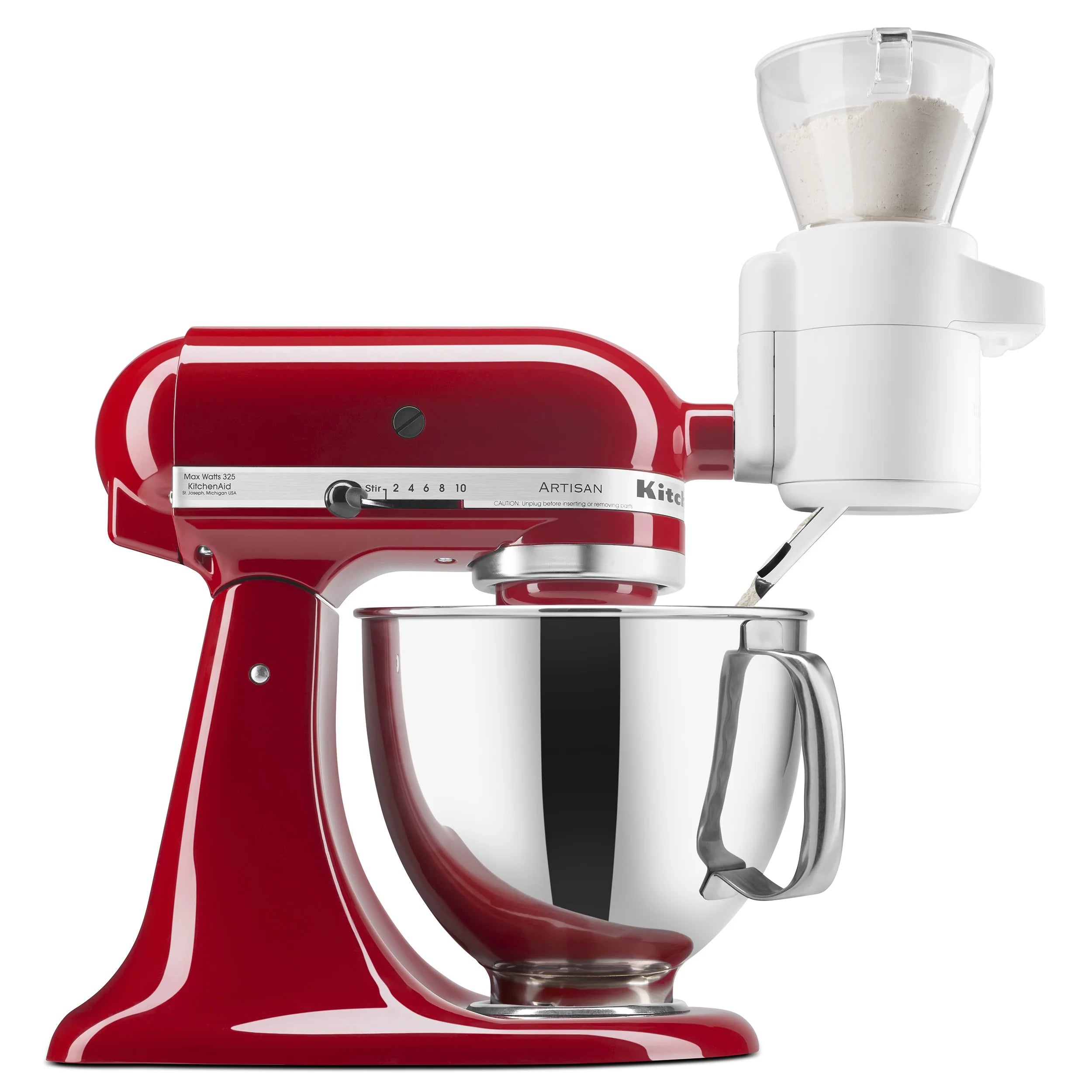 White Sifter and Scale Attachment M4558
