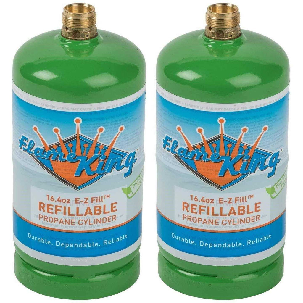 1lb Empty Refillable Propane Cylinder Tank W8763