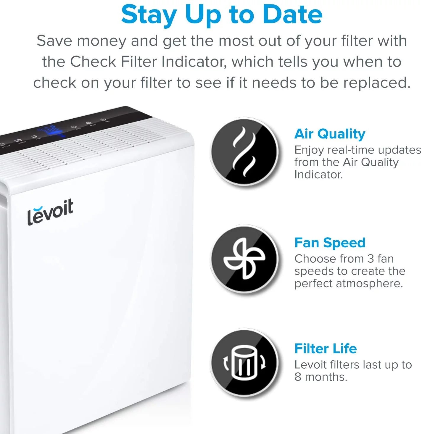 Compact True HEPA Air Purifier H1678