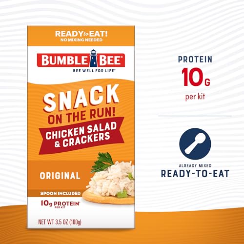 BBQ Chicken Salad with Crackers Kit, 3.5 oz (Pack of 12) I377
