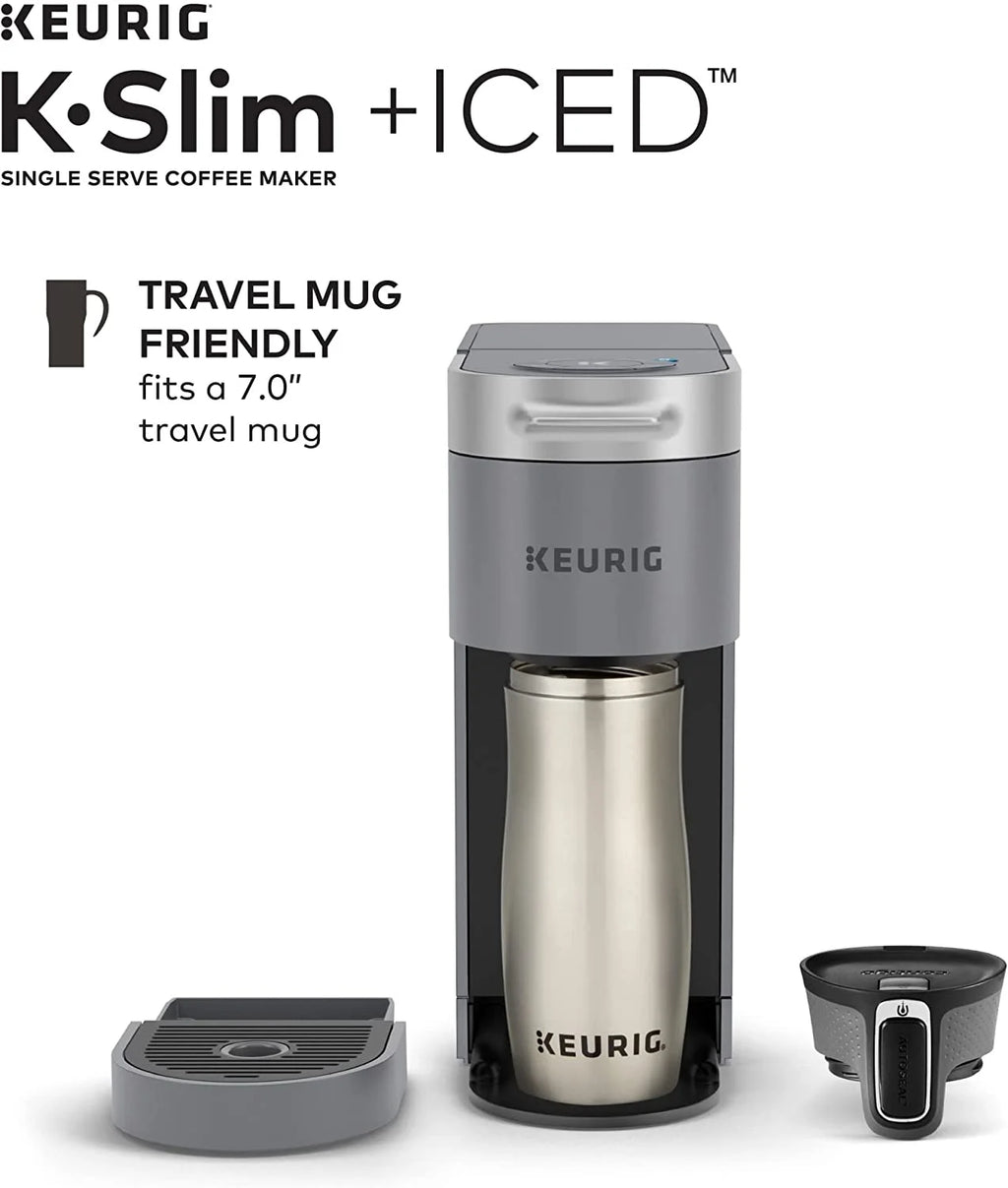 Gray Single Serve Coffee Maker Y6552
