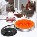 15 Inch 125W Heated Chicken Waterer Base with 10FT Cable G19431