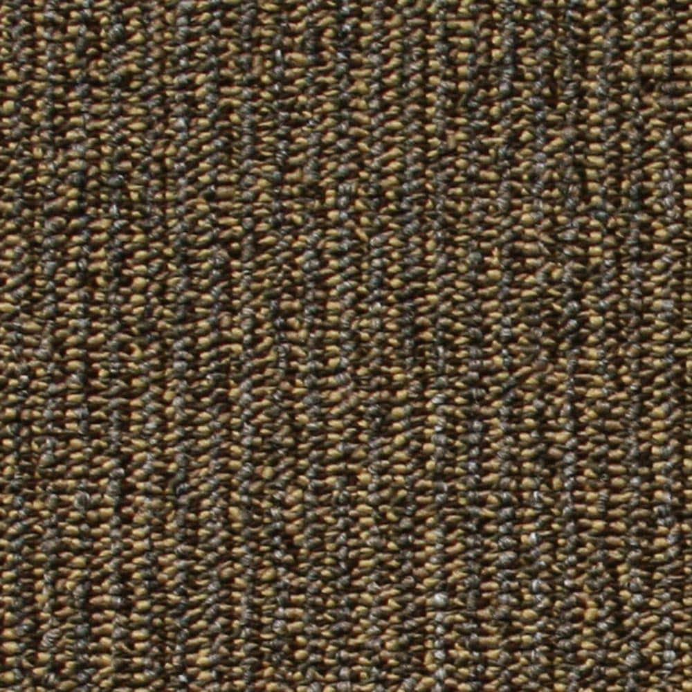 Brown 19.7 in. x 19.7 in. Carpet Tile (20 Piece/Case) T1018