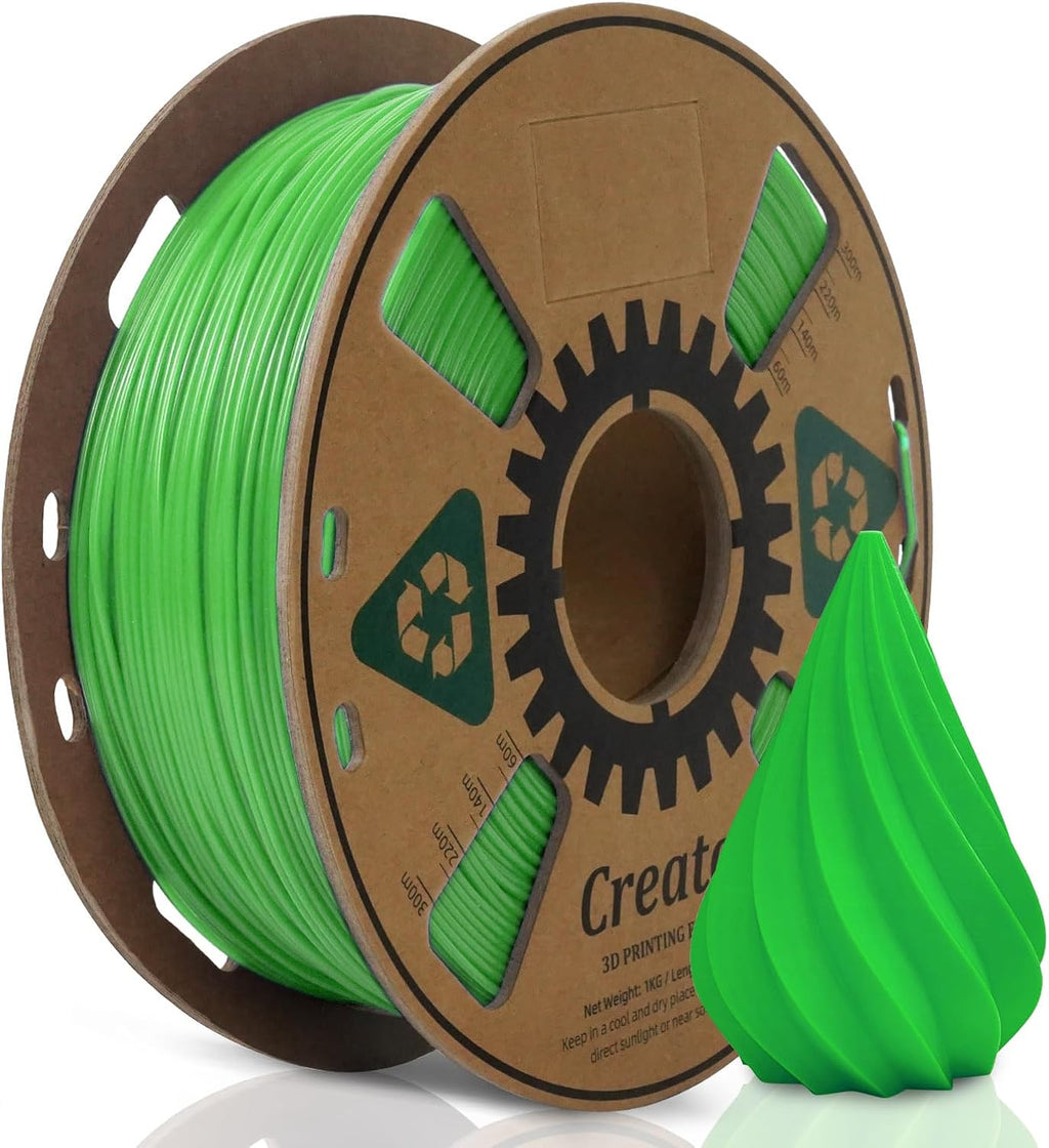 Extra 1KG HS PLA Light Green Filament 3D Printer R410148
