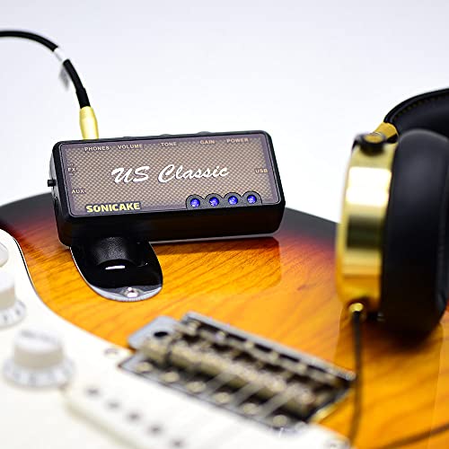 Rechargeable Plug-in Guitar Headphone Amp S515603