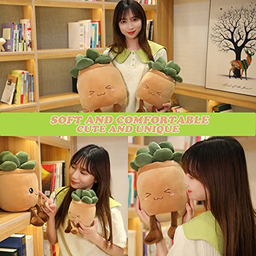 Plant Plush Toy, 9.5'' Soft Stuffed Pillow M973