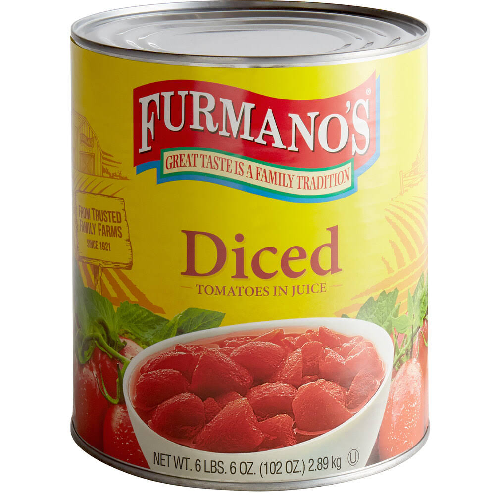 #10 Can Diced Tomatoes with Juice - 6/Case O386