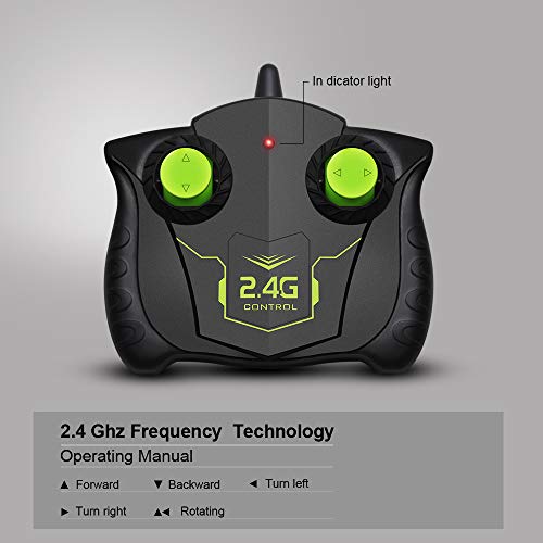 Green 2.4GHz Remote Control Motorcycle A1027